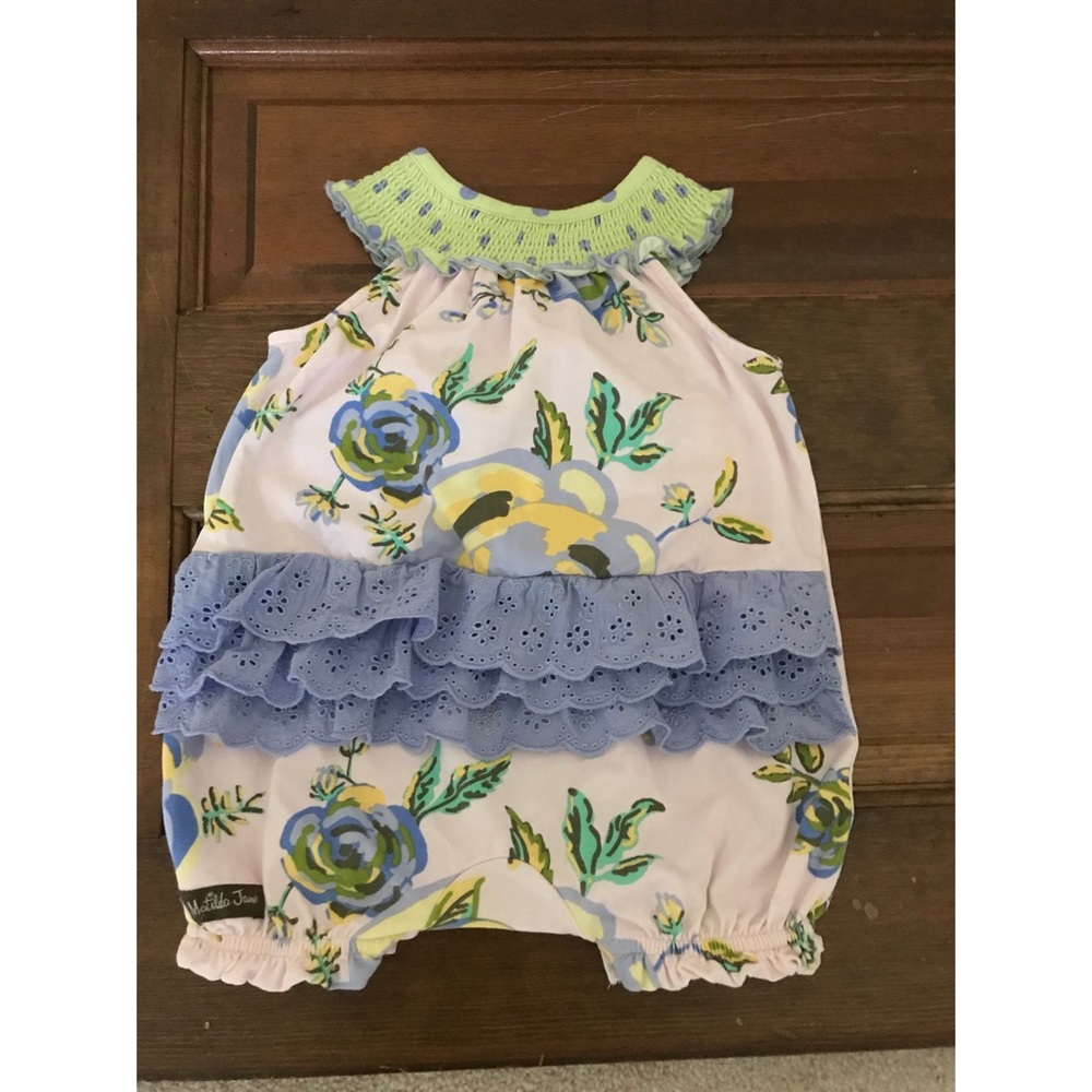Matilda Jane Blowing Bubbles Baby romper
